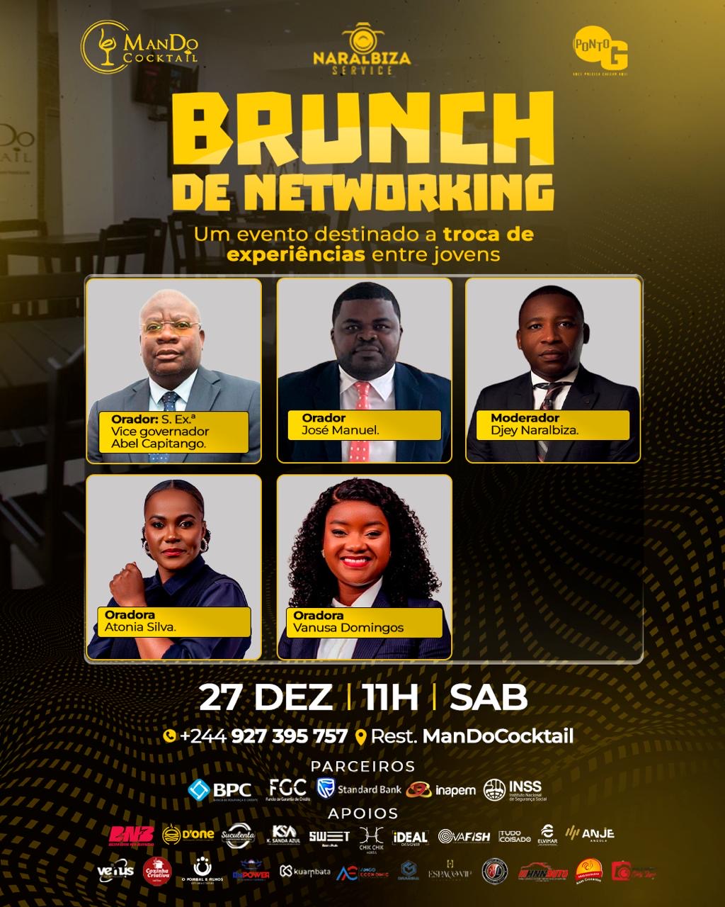 BRUNCH DE NETWORKING ONDE CONEXÕES ESTRATÉGICAS SE TRANSFORMAM EM OPORTUNIDADES