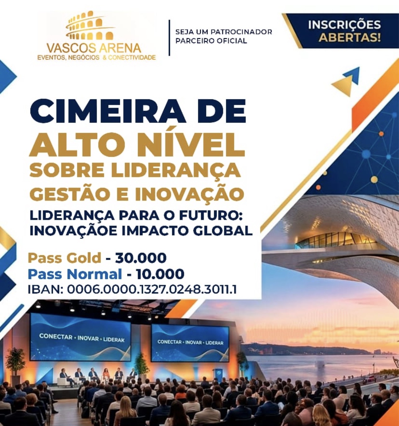 Cimeira de alto nível sobre liderança gestão e inovação 