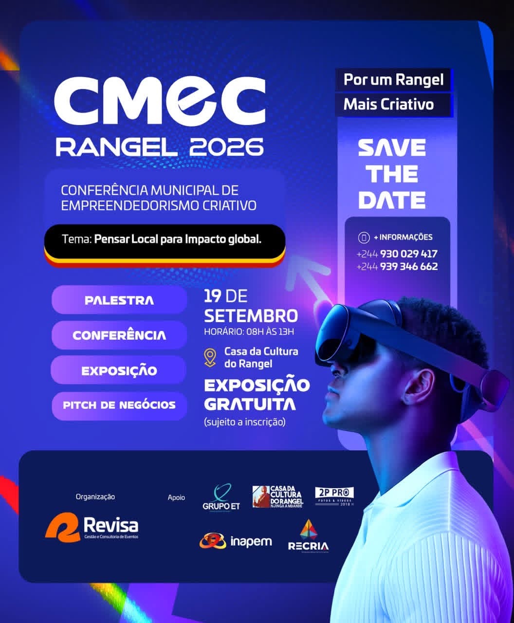 Conferência Municipal de Empreendedorismo criativo - Rangel 2026
