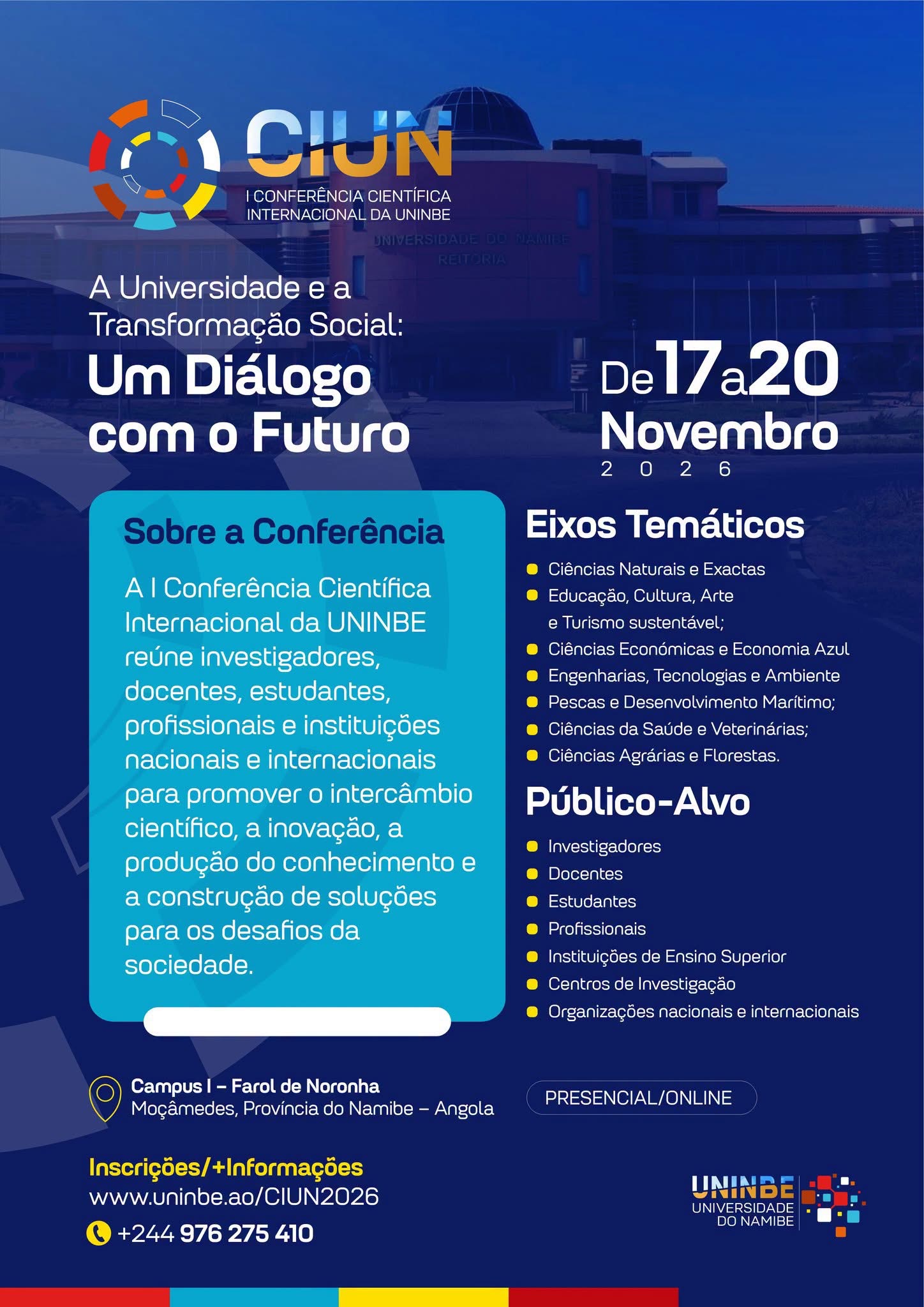 I CONFERÊNCIA CIENTÍFICA INTERNACIONAL DA UNINBE